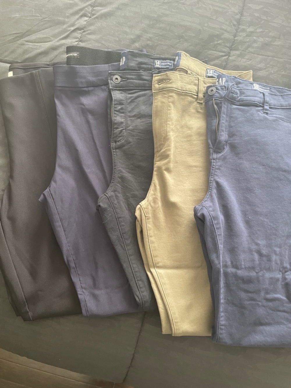 Women's Skinny Pants in Navy, Black, and Khaki - Rachel Zoe, Counterparts & GAP